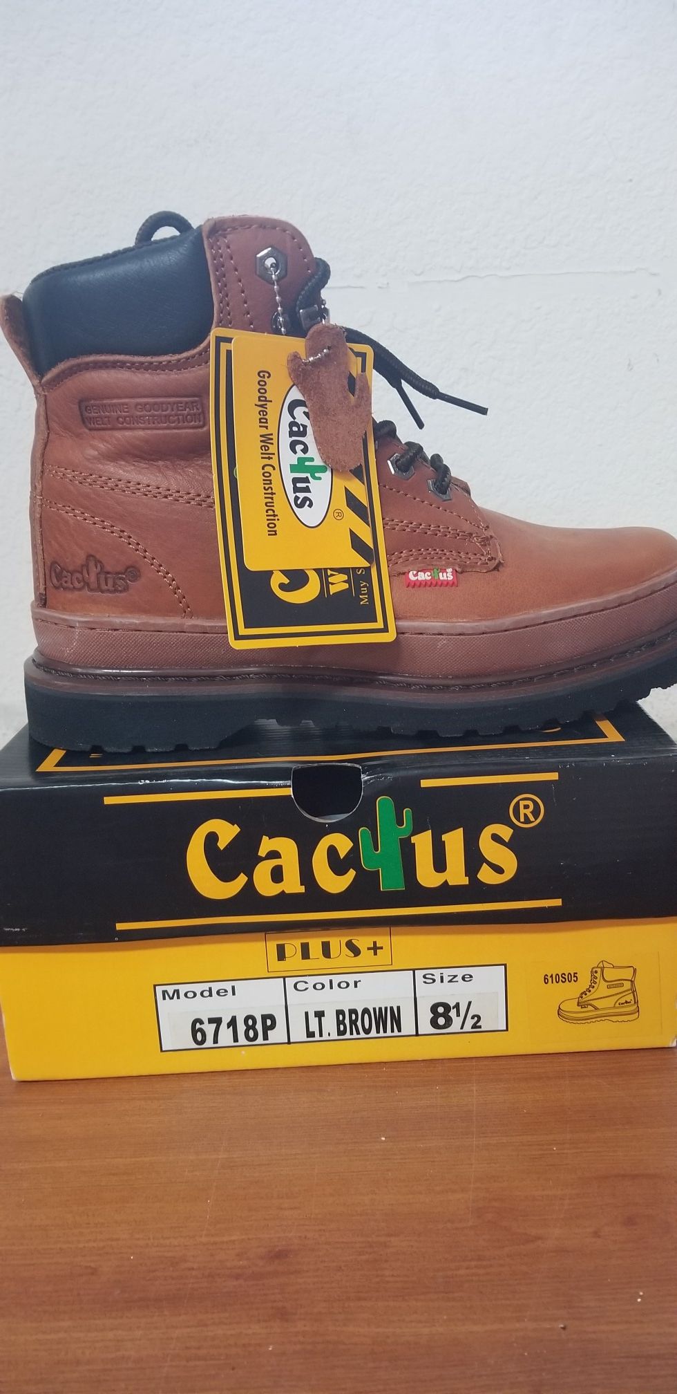 Cactus Mens Boot - Light Brown