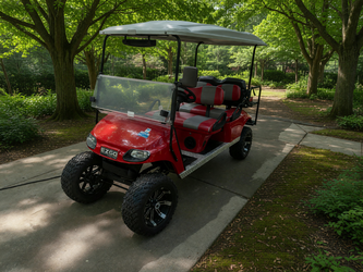 E-Z-GO TXT 6-Passenger Electric Golf Cart in good condition