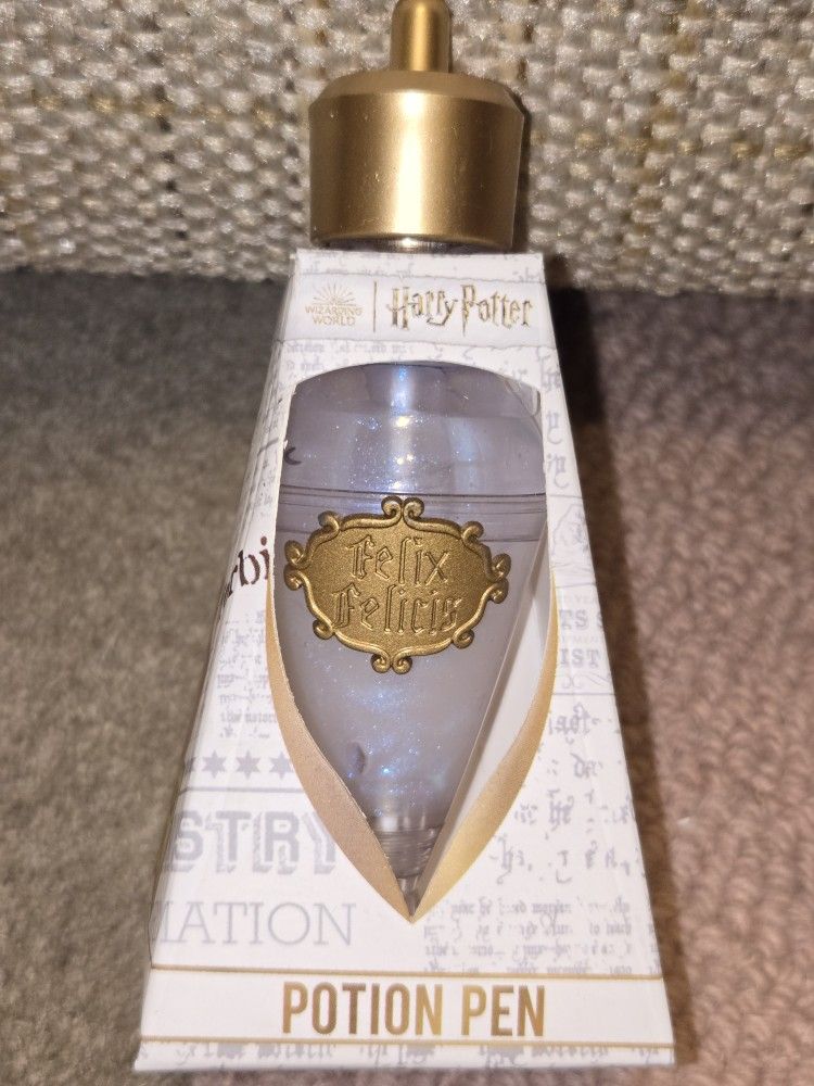 Harry Potter Potion Pen Felix Felicis Black Ink 