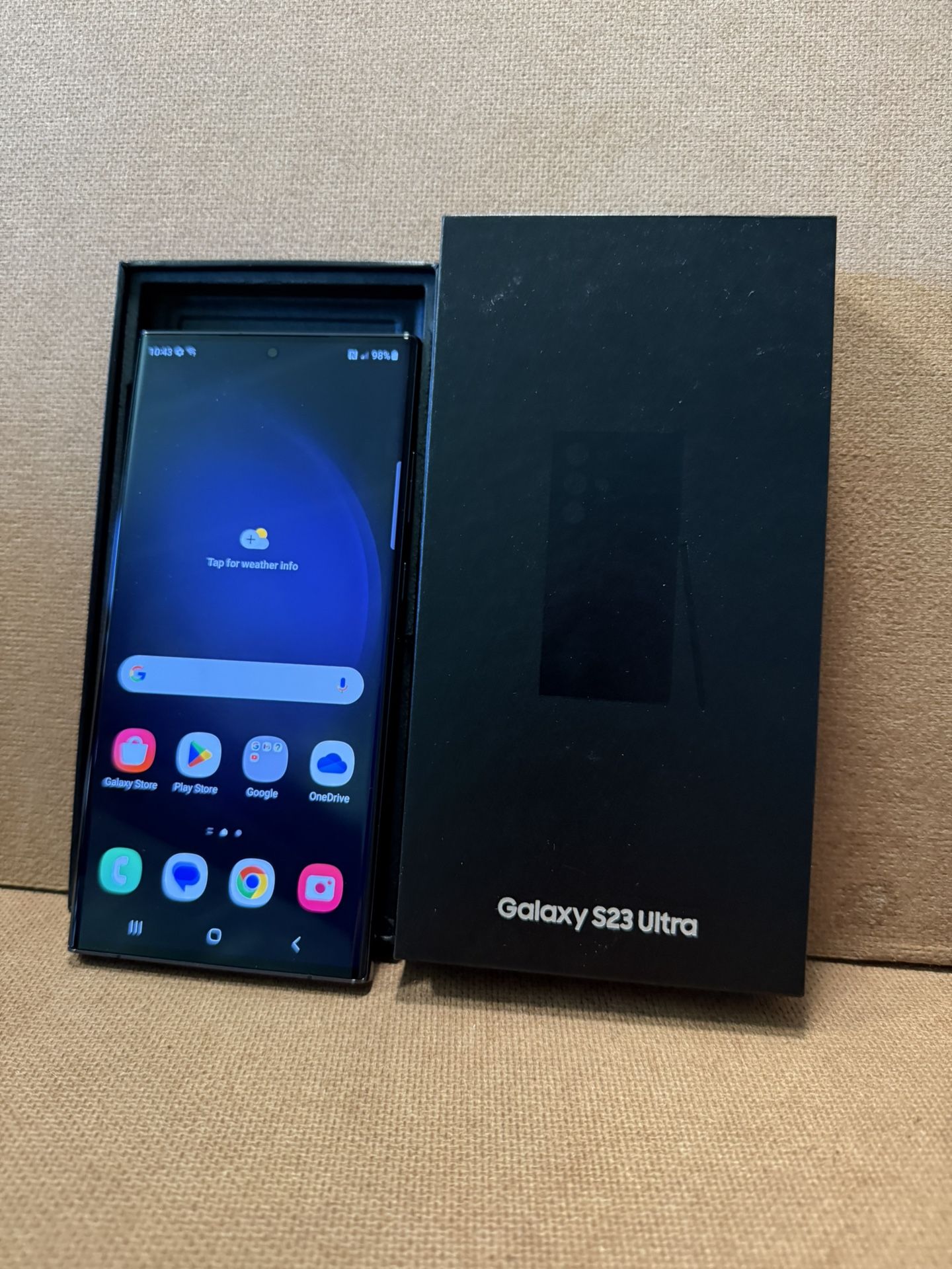 Samsung Galaxy S23 ultra 256gb black 5g att or cricket