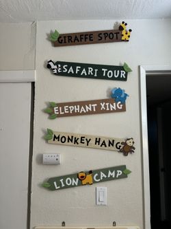 Jungle Theme Nursery Decor