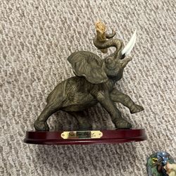 Vintage Elephant Statue