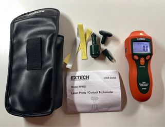 Extech RPM33 Mini Laser Photo Tachometer and Counter