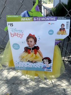 Disney Baby Snow White Infant Costume 6-12 Months