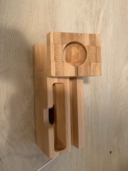 Apple Watch and iPhone stand