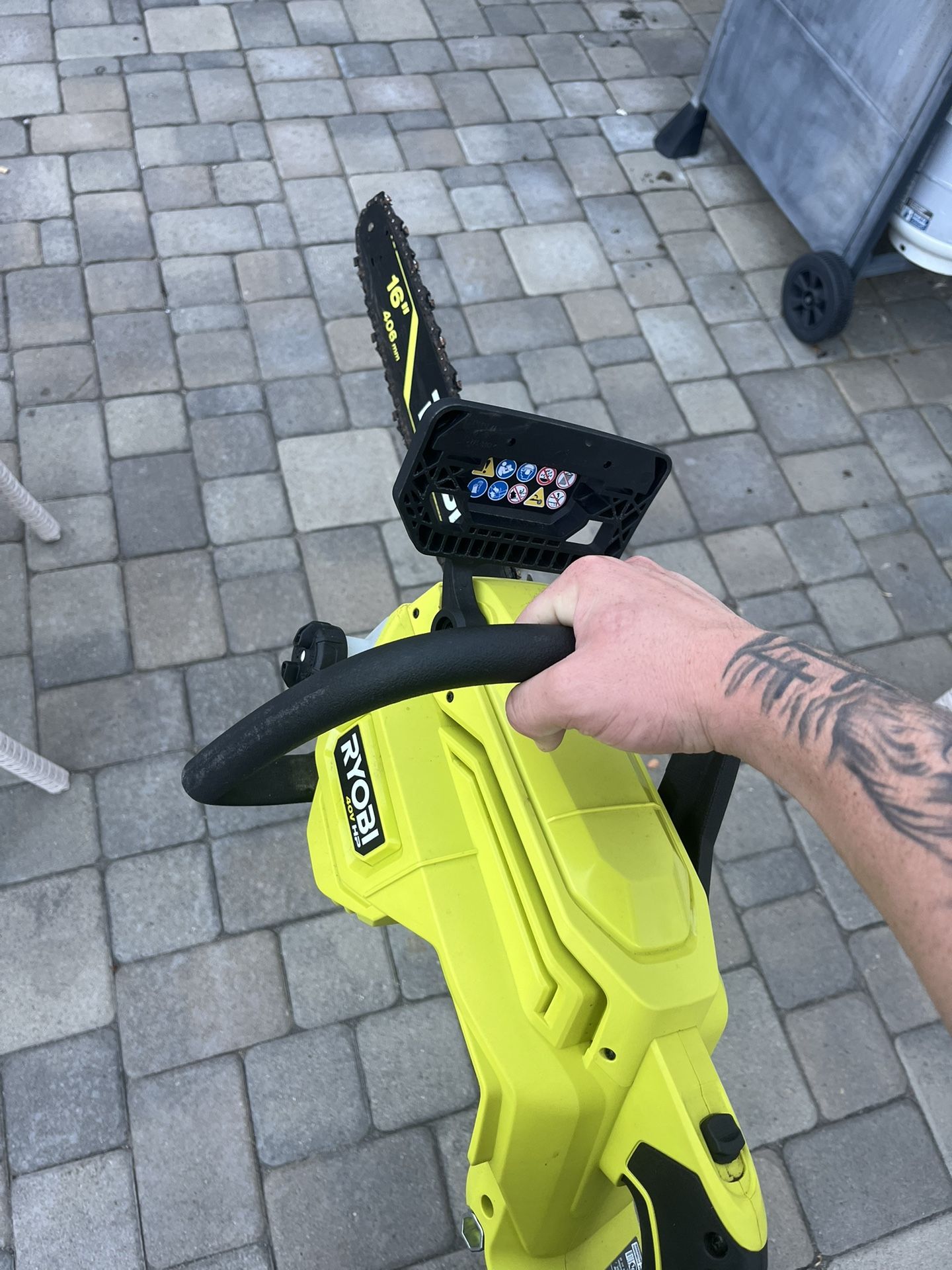 Ryobi Chainsaw With Battery