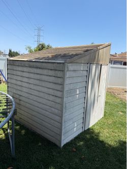 Aluminum shed