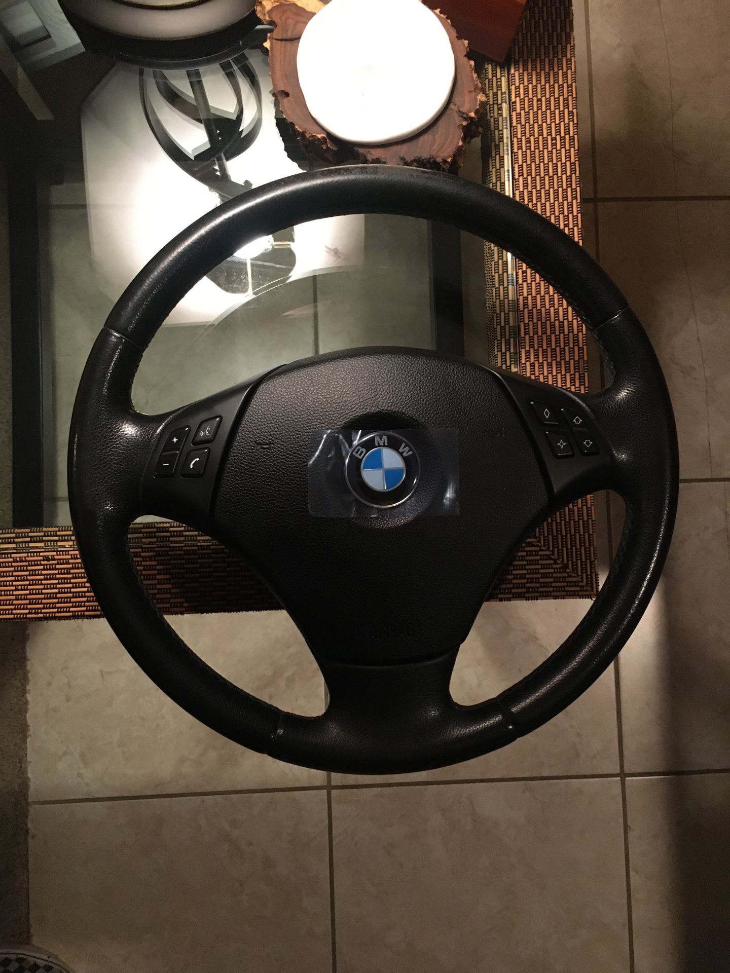 BMW E90 steering wheel (with airbag)