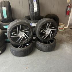 Tires and rims for sale 400 or best offer