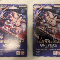 One Piece Azure Sea's Seven Booster Packs