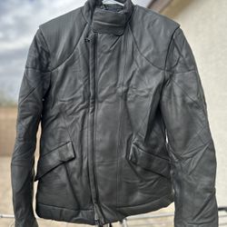 Men’s Designer real leather jacket, new, size small