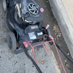 Craftsman Self Propelled Lawnmower With Frame No Bag. For Parts Only 50$$ Cash