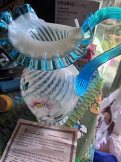 Price is firm Fenton pitcher