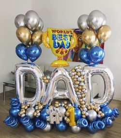 Balloons Bouquet Father Day