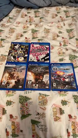 PlayStation vita game lot