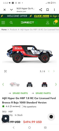 Hyper Go Ford Bronco Rc
