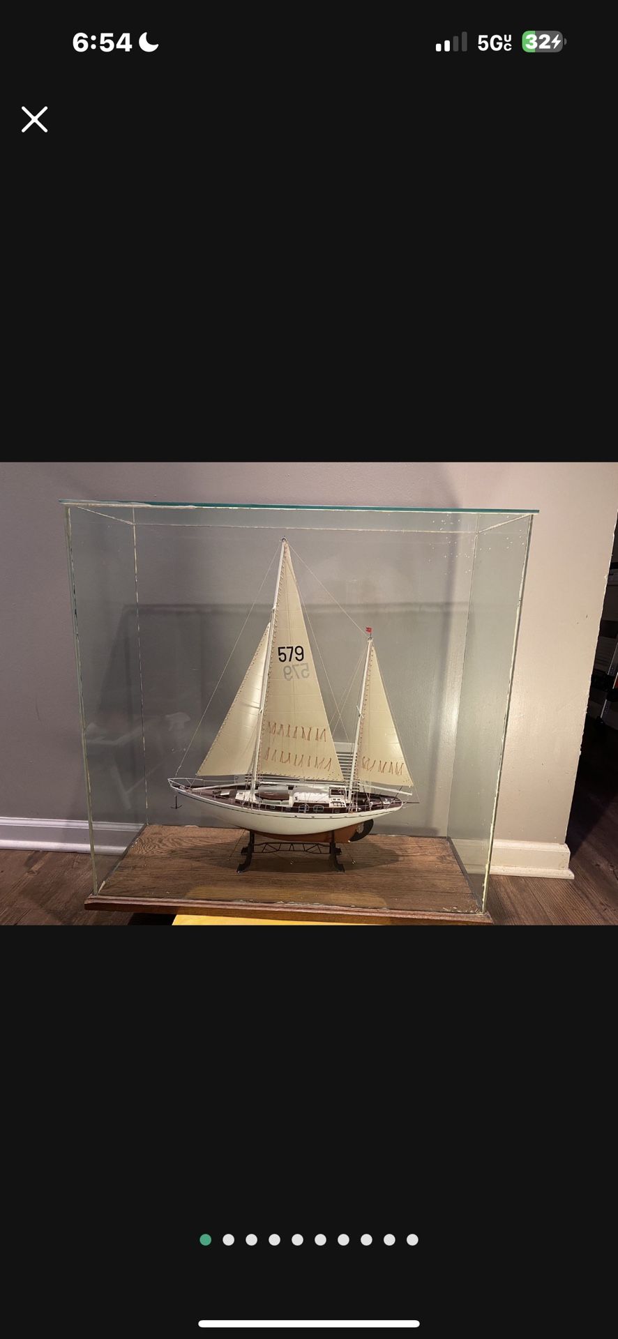 Vintage Bluewater Ketch Sailboat Yacht Model Kit 1/32