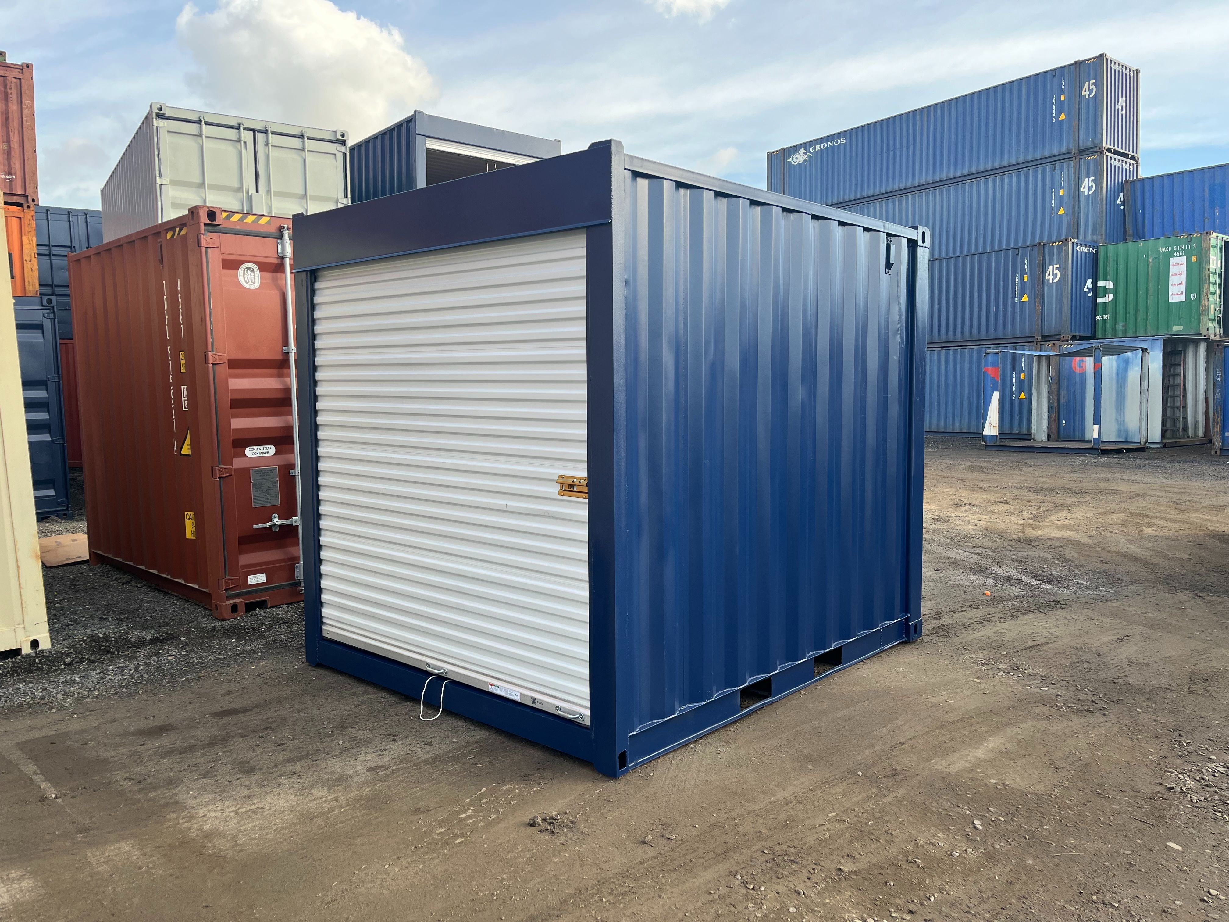 10ft container with new roll up door