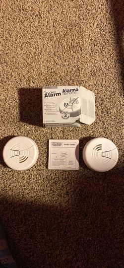 2 Brand new smoke detectors