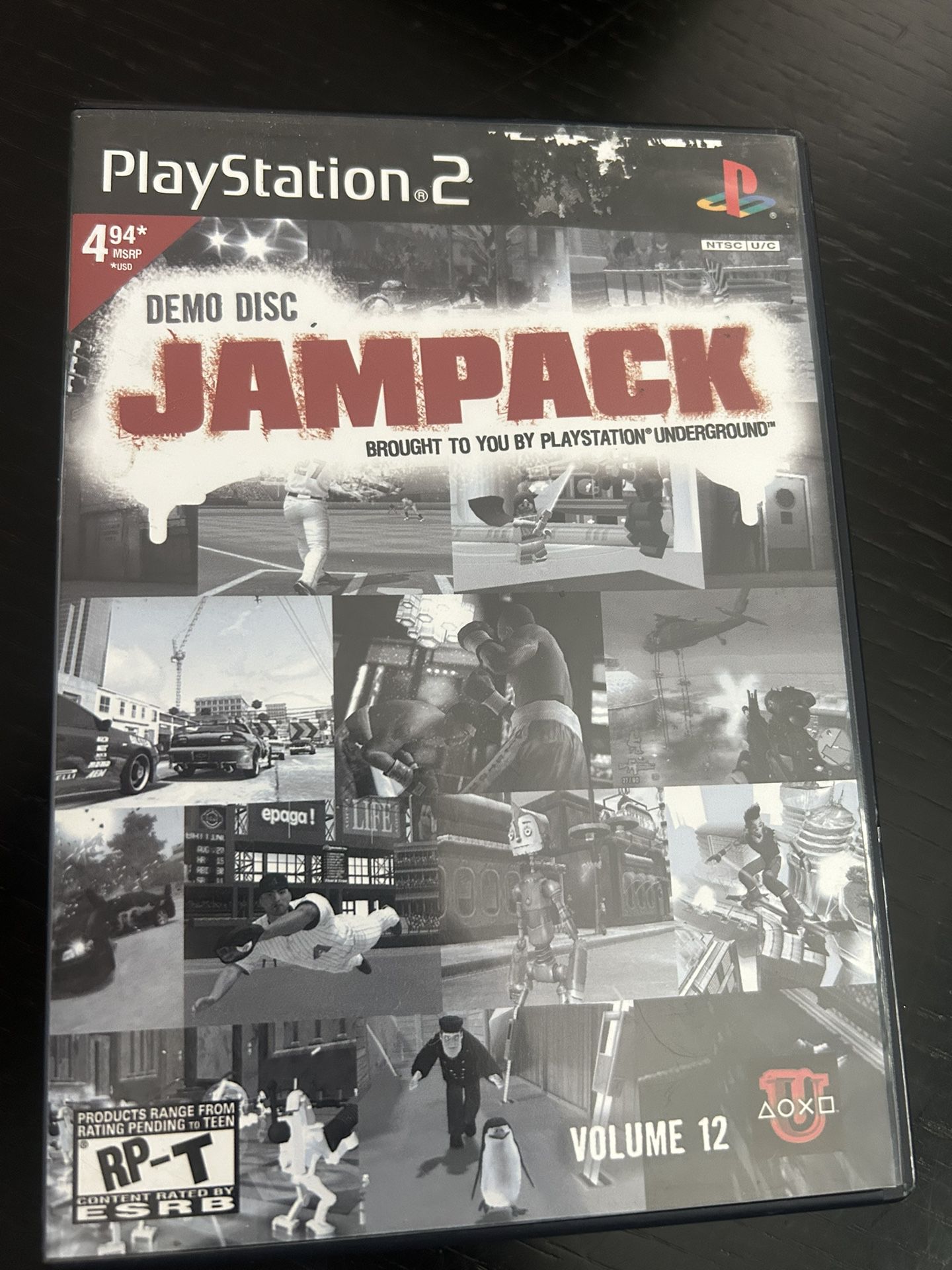 Jampack Volume 12 Demo Disc - PlayStation 2