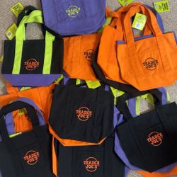 Trader Joes Halloween Mini Tote Bag (Set Of 4) 