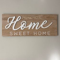 Home Sweet Home Sign 