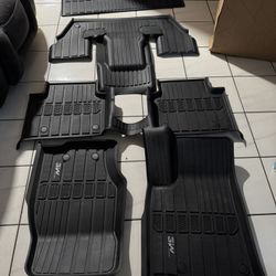 Grand Cherokee L Rubber Mats All Rows