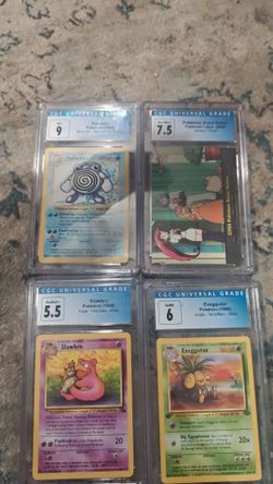 Pokemon slabs