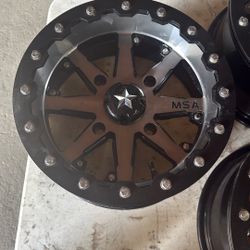 MSA  Can Am Sxs Wheels 7x14 