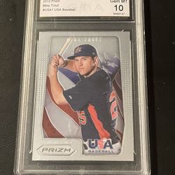Angels Mike Trout Graded 10 Rookie Card 