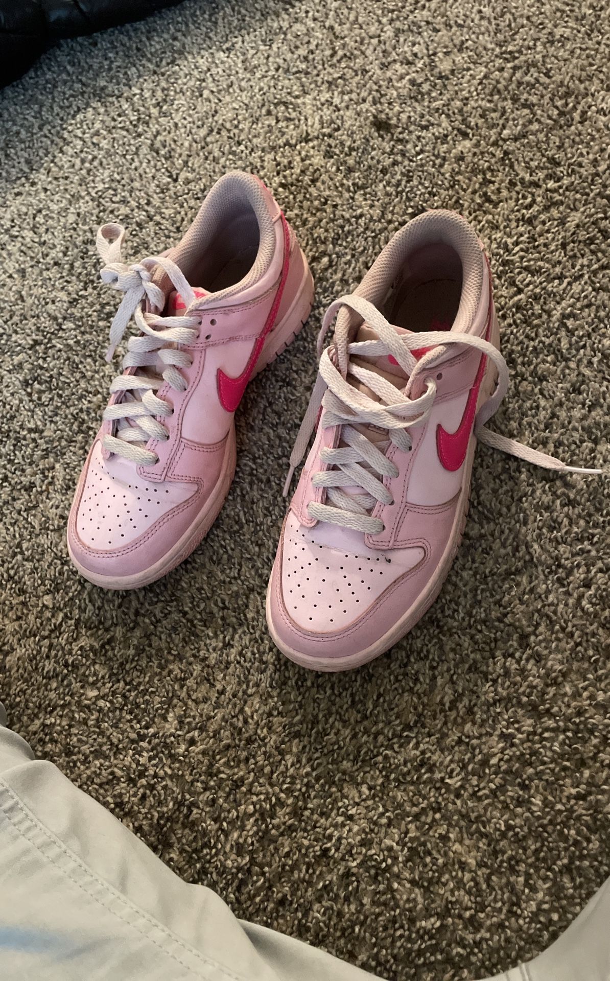 Pink Nikes