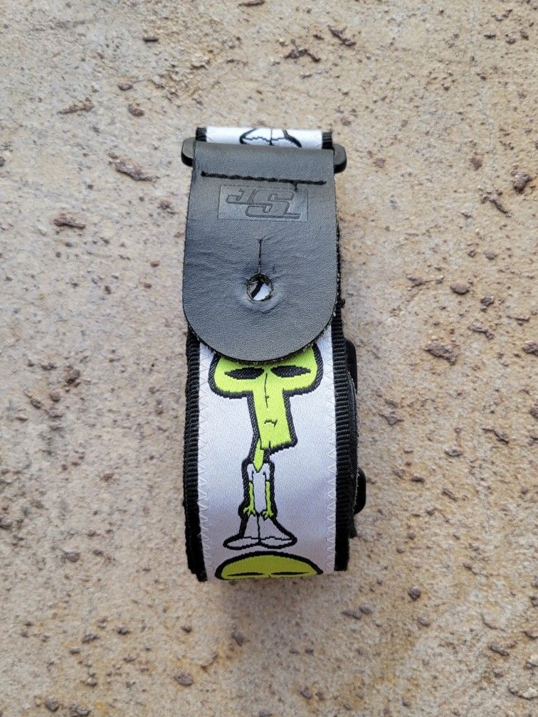 Joe Satriani Alien Spaceman Artwork Electric Guitar Strap