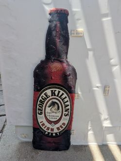 George Killian's Irish Red Beer Bottle Tin Sign