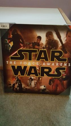 Star wars canvas pic new