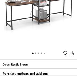 His And hers Table / Computer Desk