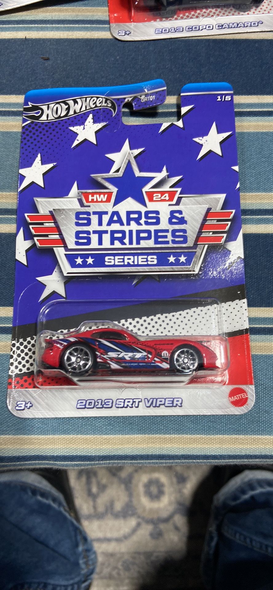 2024 Hot Wheels Stars & Stripes Series 2013 SRT Viper Dodge MOPAR SRT10 Hemi