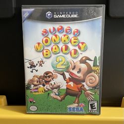 Super Monkey Ball 2 for Nintendo Gamecube video game system console Cube Two Monkey Ball