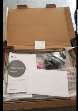 LG OTW420B EZ Slim Wall Mount for OLED and Ultra High Definition LED TV's for 55" to 65" TV Wall Mount... OPEN BOX NEW with complete accessories in