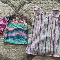 4/5T Swim Suit And Cover