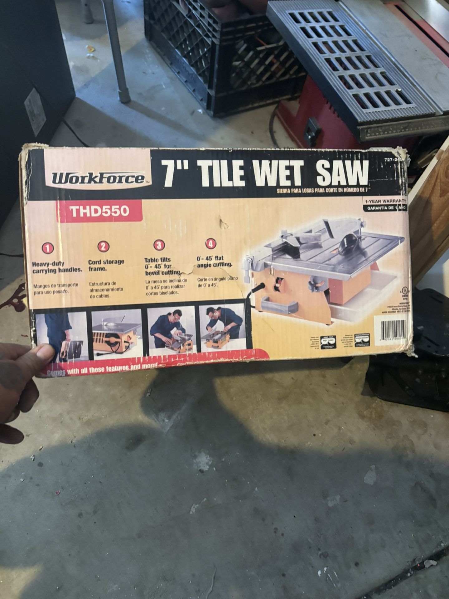 Wet Tile Saw