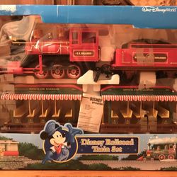 Train Set. Disney Railroad Train Set.