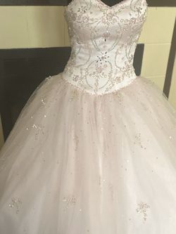 Beautiful pink Cinderella dress