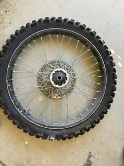 CRF 450 Tire And Rim