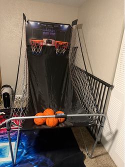 2 player indoor basketball game