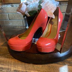 Salmon Color Heels 