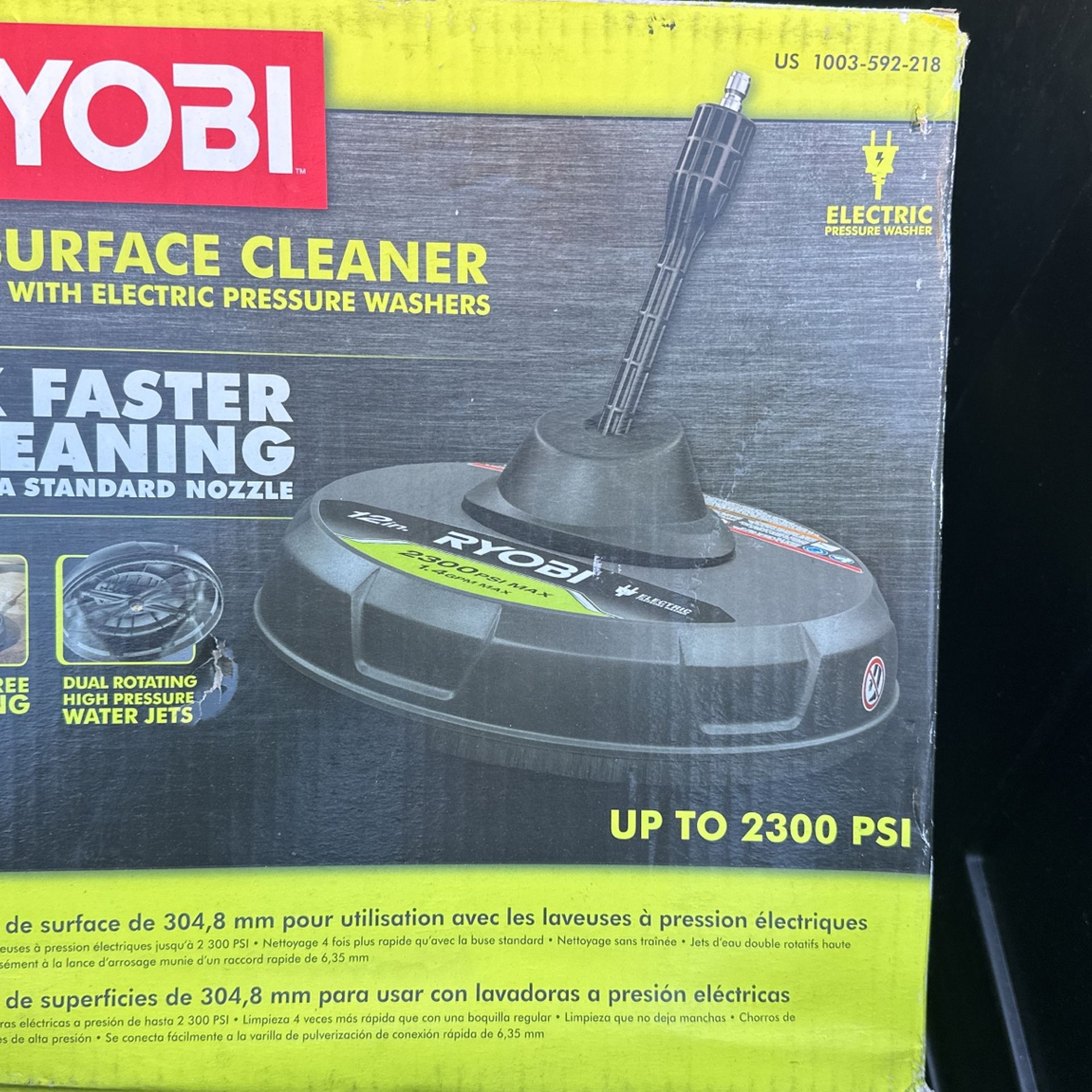 RYOBI 12” Surface Cleaner
