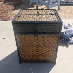 Vintage Wicker Basket $20