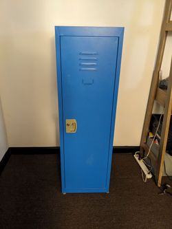 Small Blue Locker