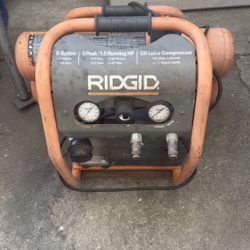 Rigid 5gal Compressor 3peak-1.5 Hp