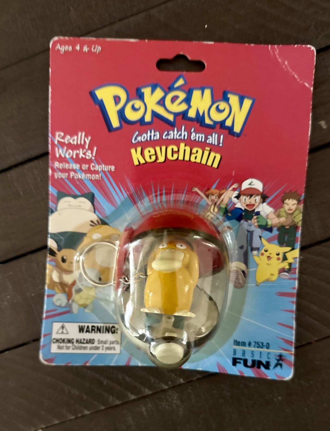 1999 Pokémon Psyduck Keychain $20